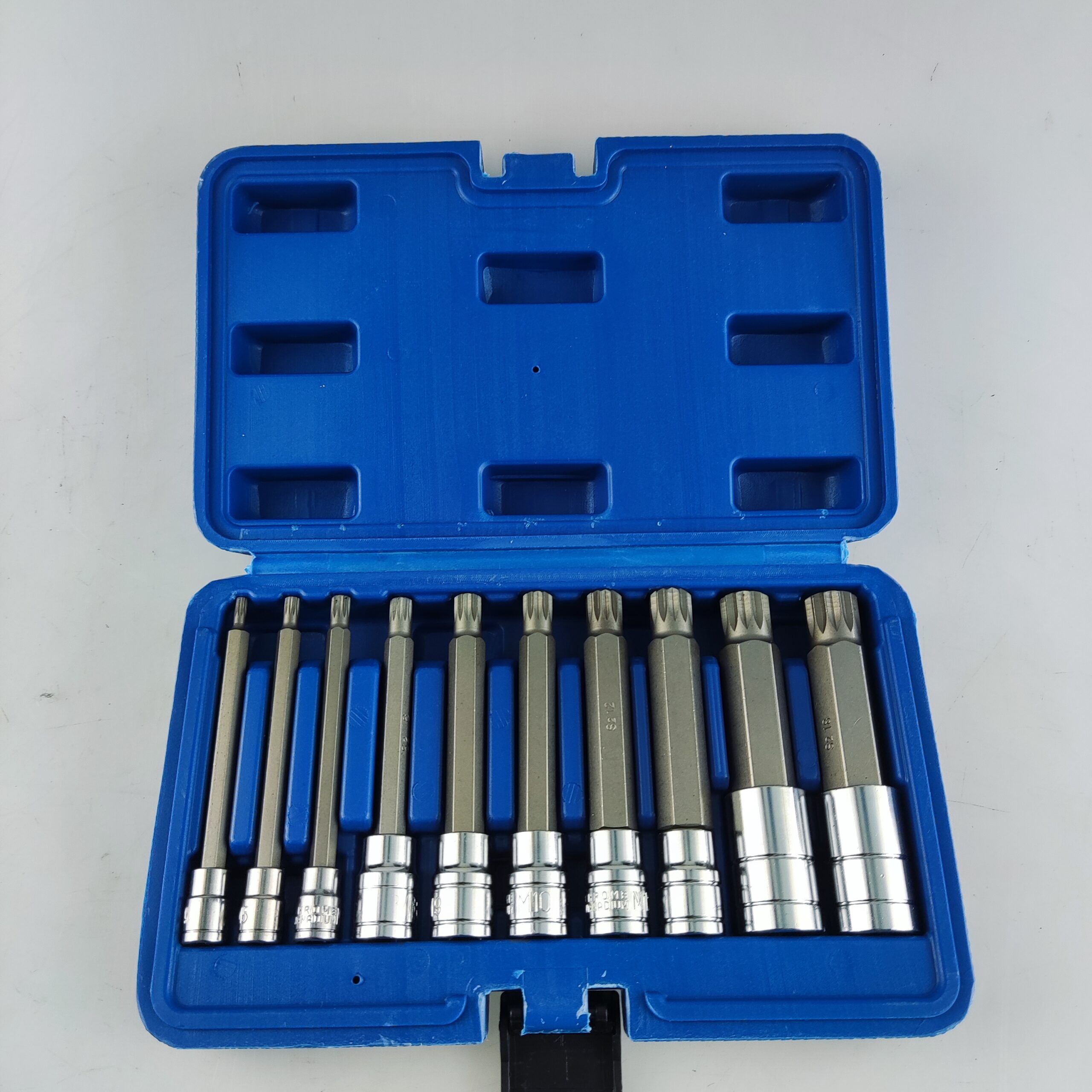 GTY 10PCS Spline bit socket set