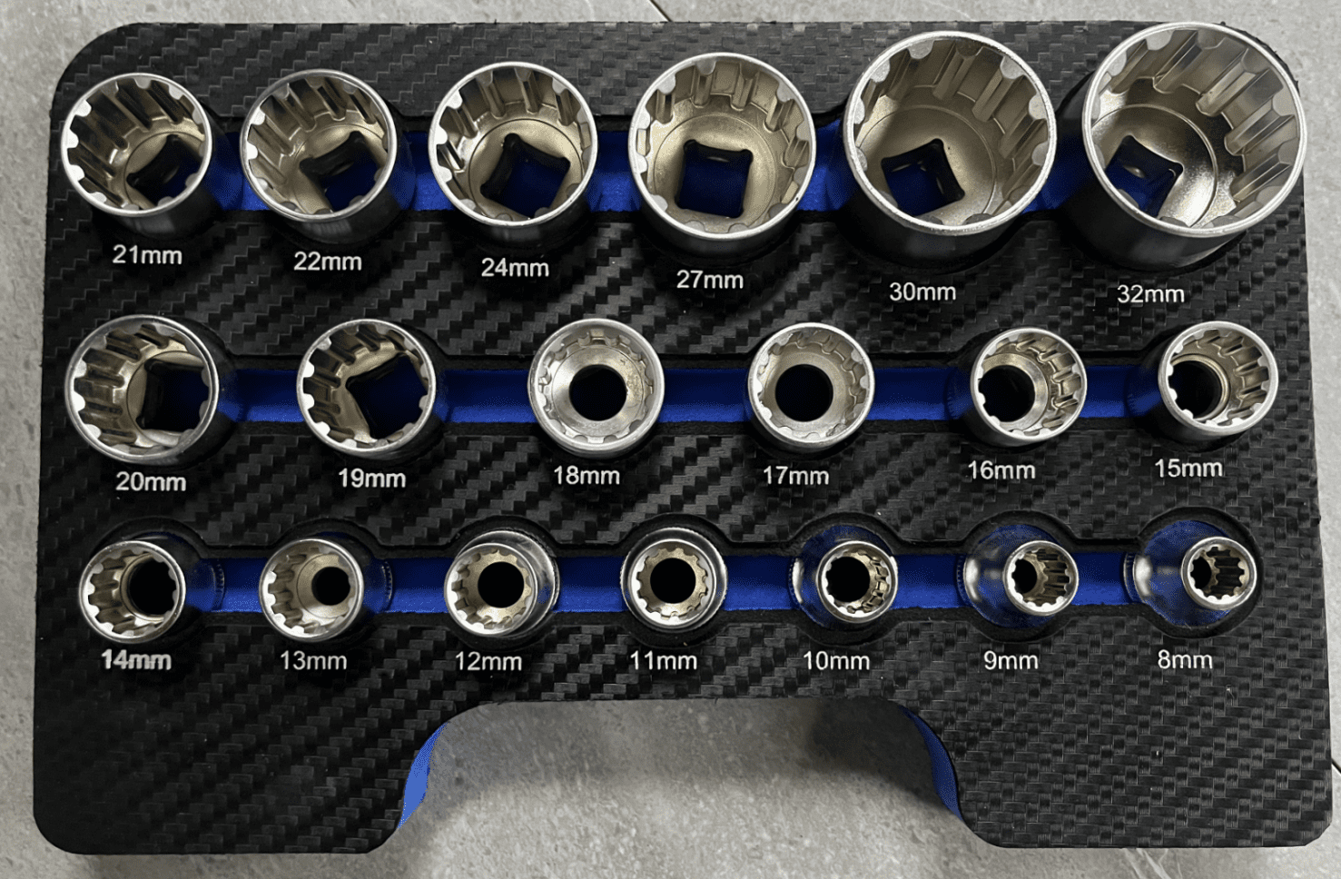 19 pcs socket set