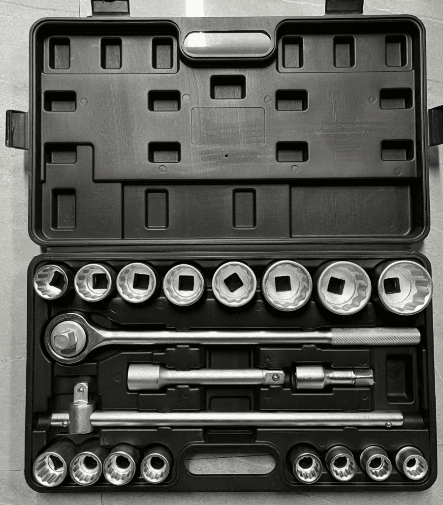 20 pcs heavy socket set