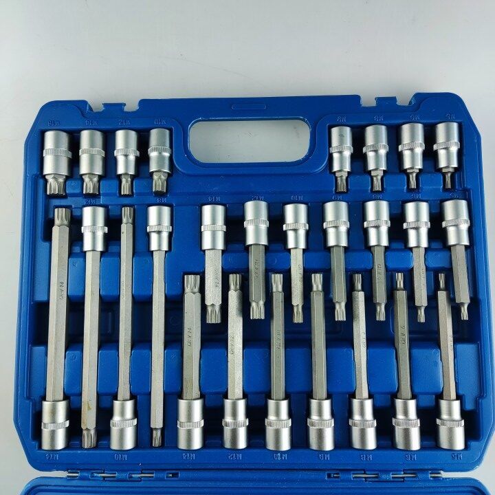 26PCS M bit socket set  durable cr-v