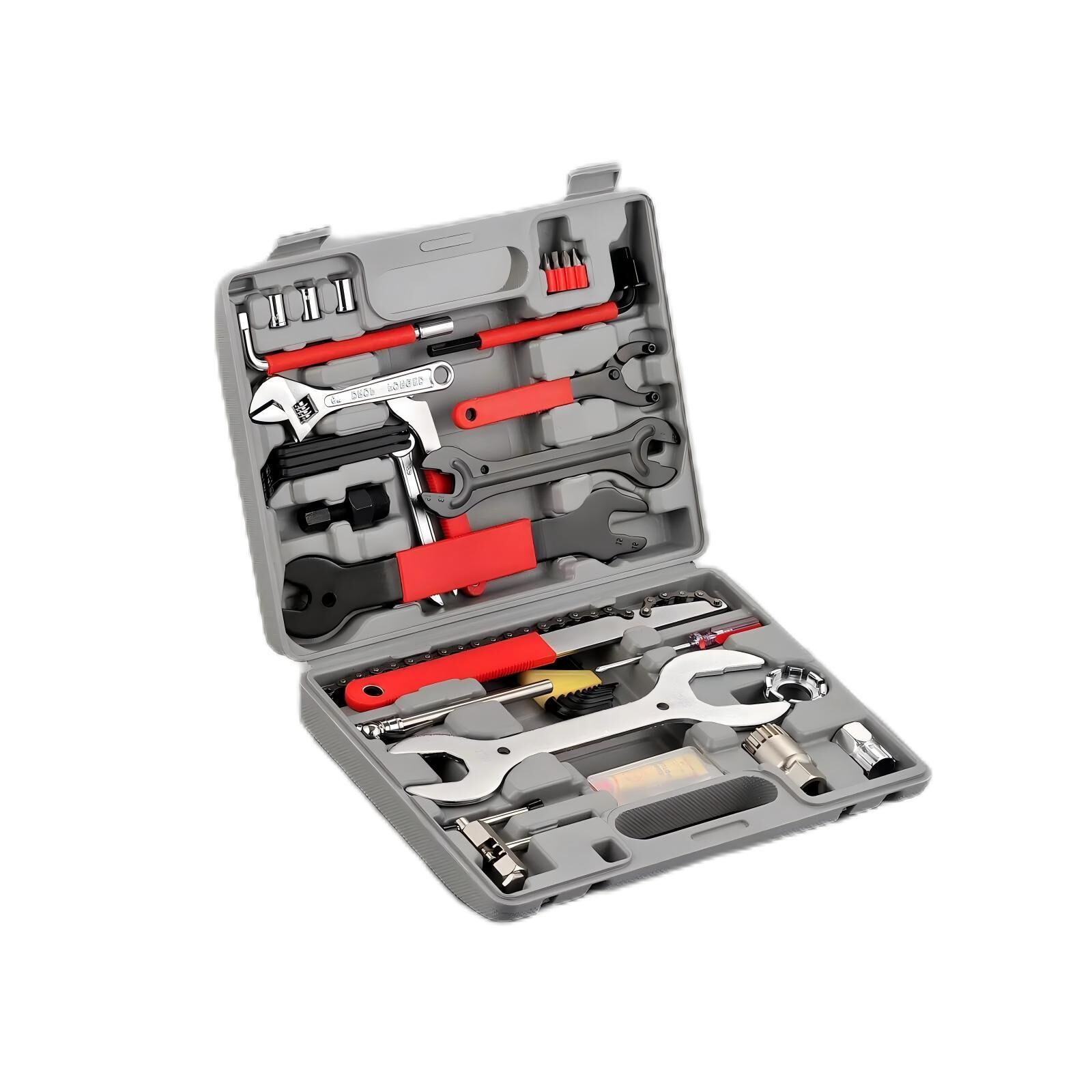 GTYPRO 37 Piece Bike Tool Kit – Bicycle Repair Tool Box Compatible Mountain/Road Bike Maintenance Tool Set with Storage Case