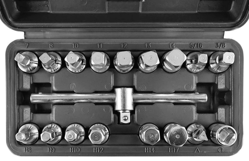 GTYPRO 18pcs bit socket set - Tools