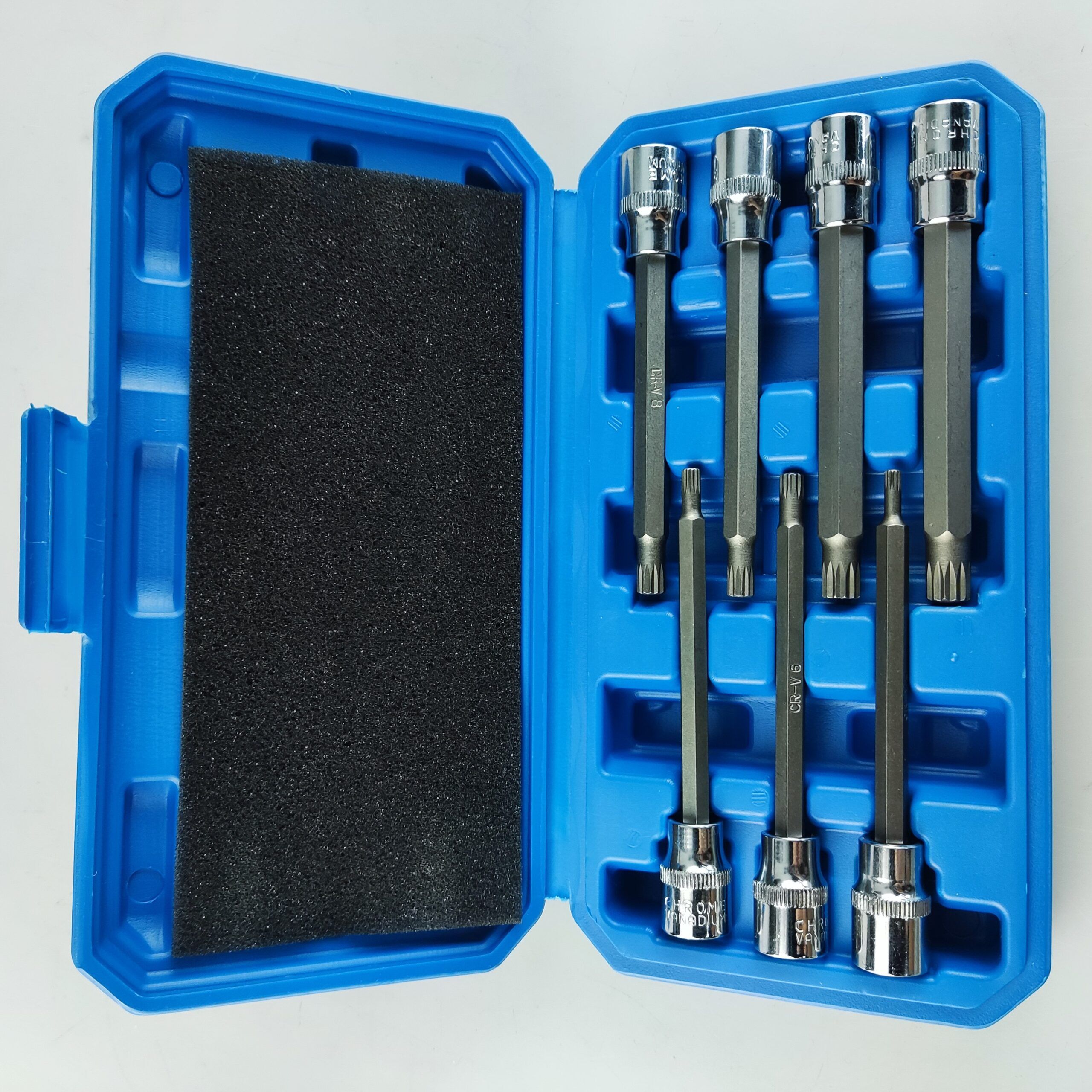 7pcs 12point bits socket set  durable Cr-V