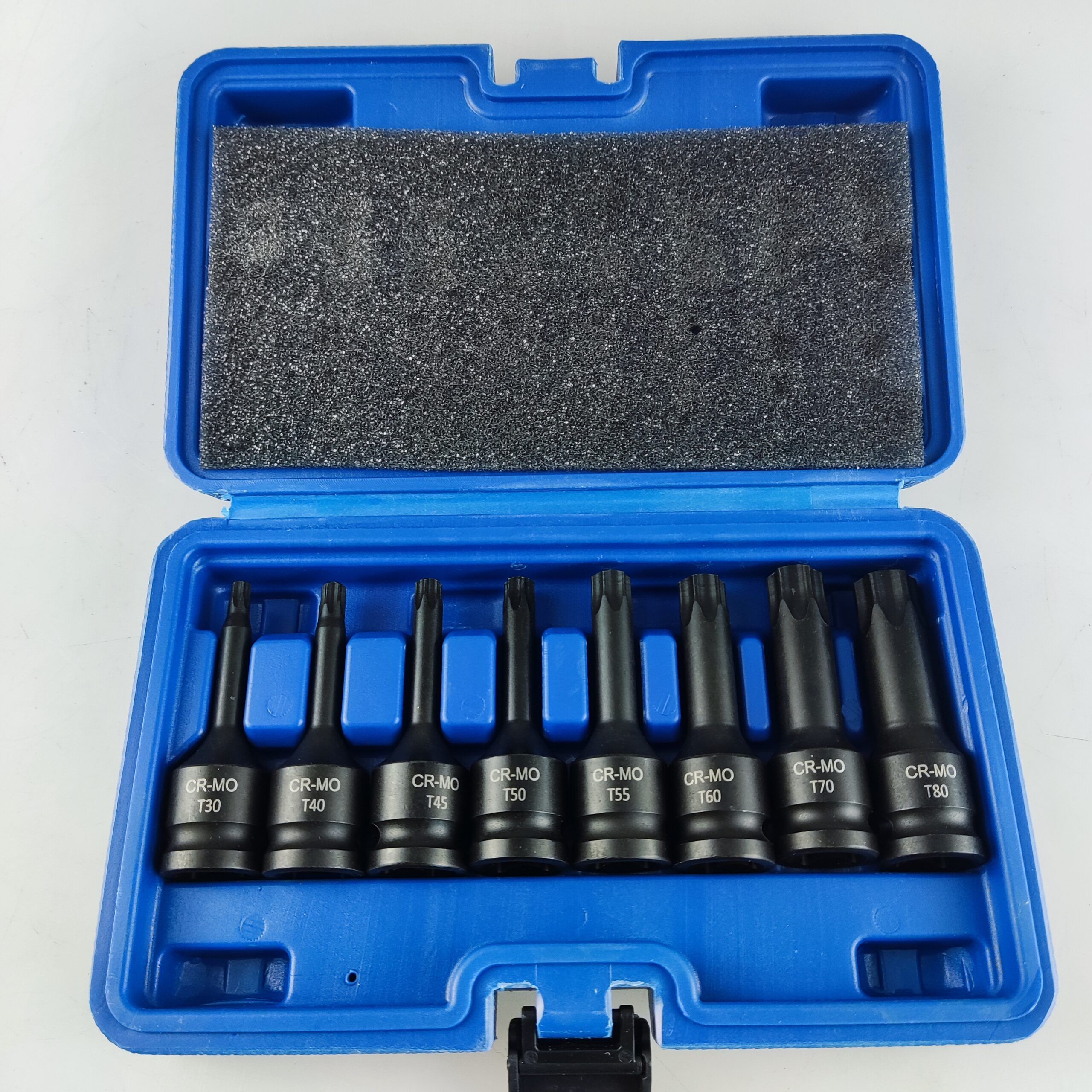 8PCS 1/2” Torx bit socket set