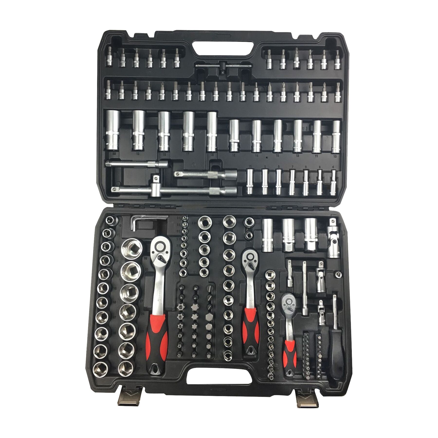 173pcs Socket And Tool Sets 1/4″,3/8″,1/2″