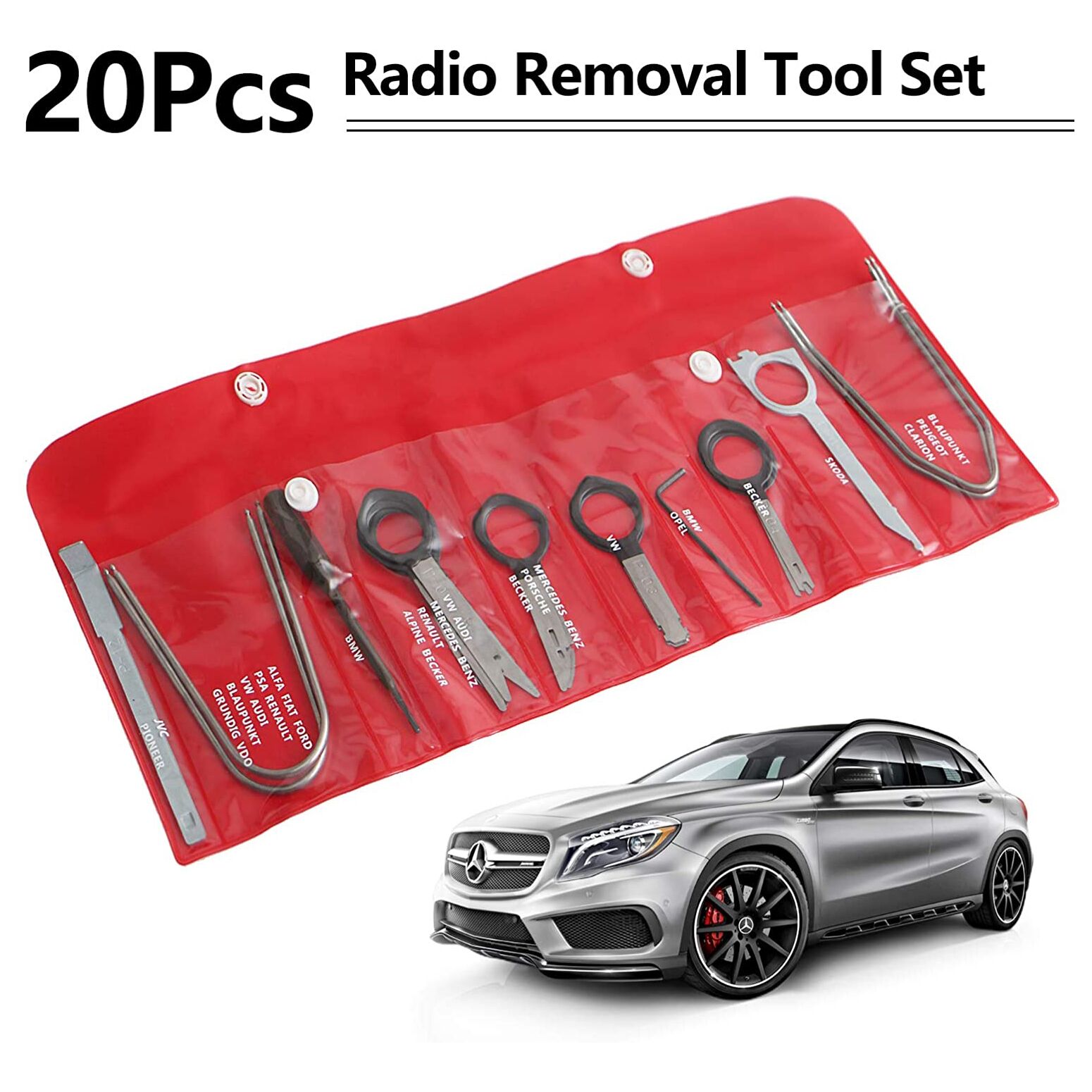 20PCS Radio Removal Tool Set