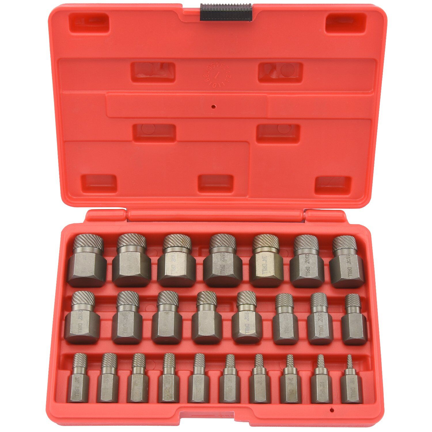 25PCS Spline Screw and Bolt Extractor Set