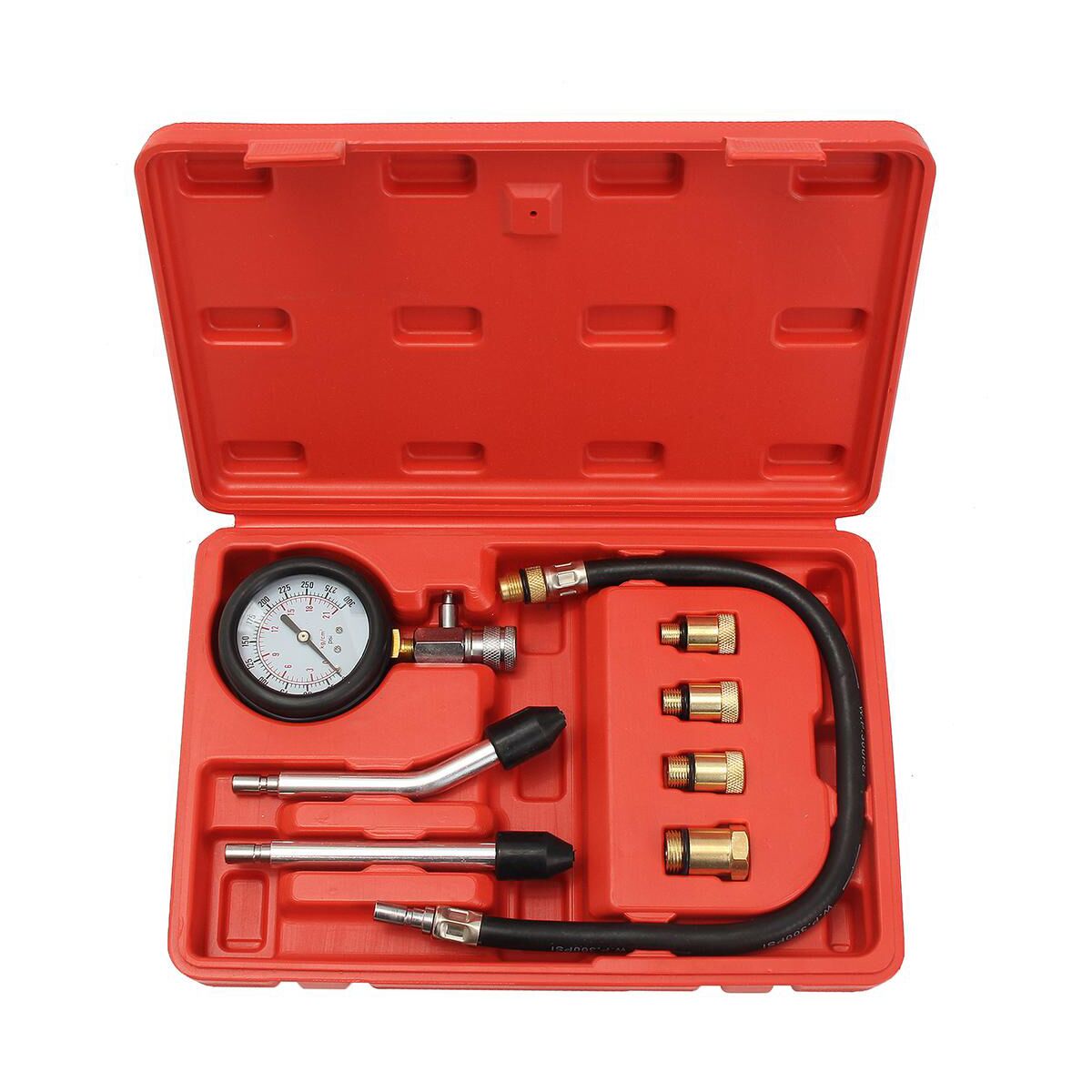 8pcs Engine Cylinder Compression Test Kit