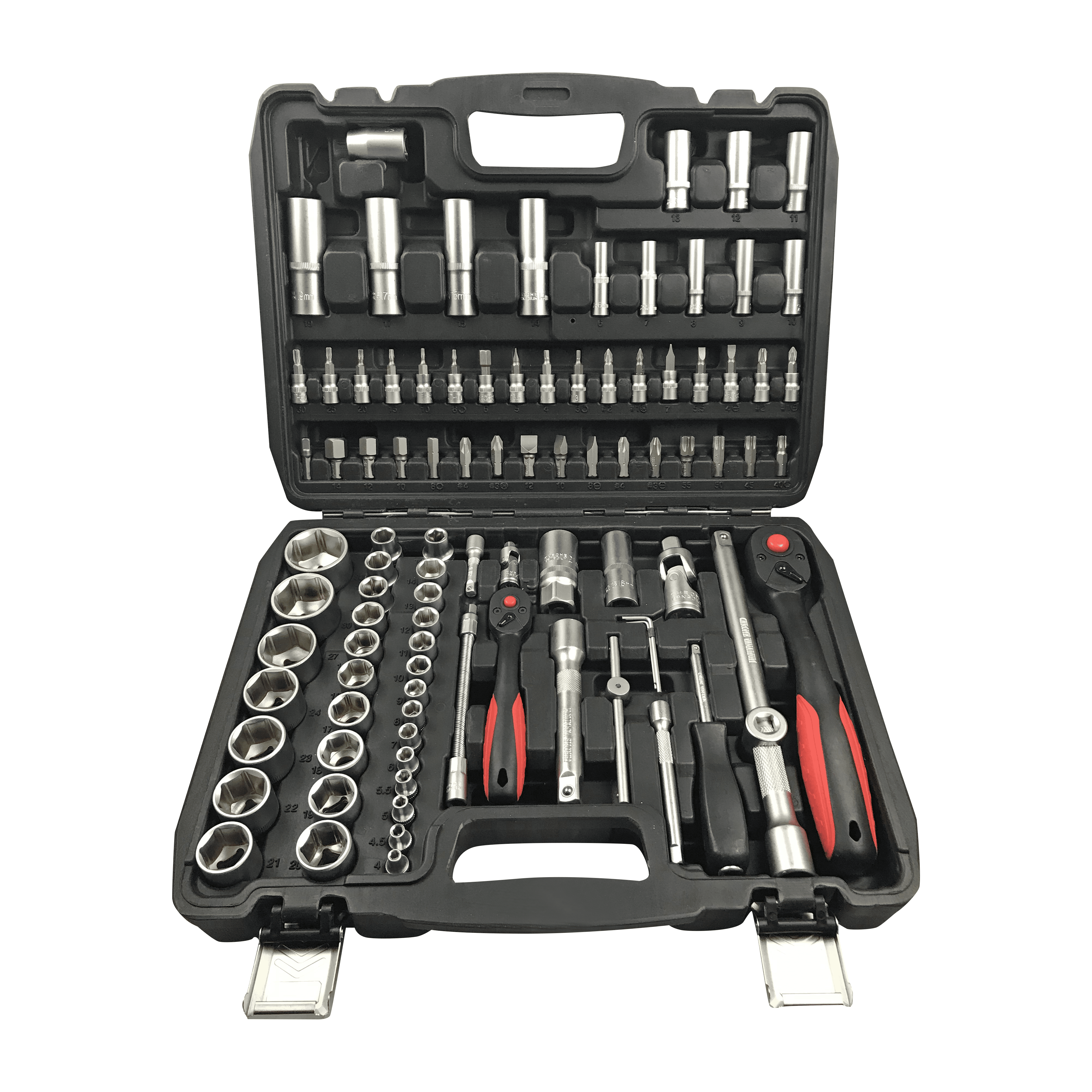 94PCS 1/4″&1/2″ Drive Socket Wrench Set