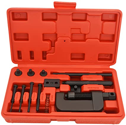 13PCS Chain Breaker And Riveting Tool Set