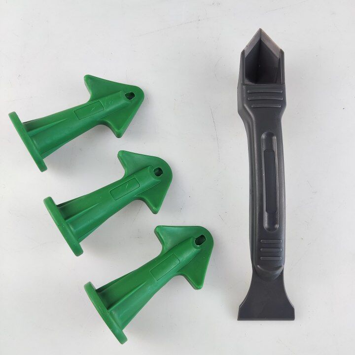 silicone caulking tools nozzle plus and scraper set