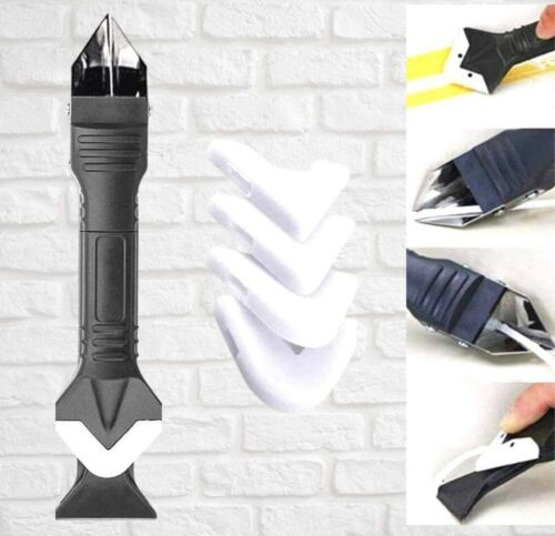 3 in 1 silicone scraper and trowel